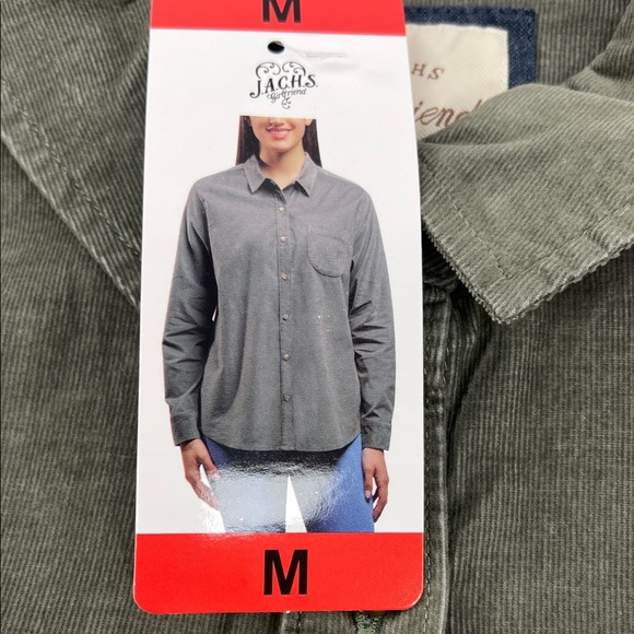 Jachs Olive Green Womens Shirt - Picture 3 of 7